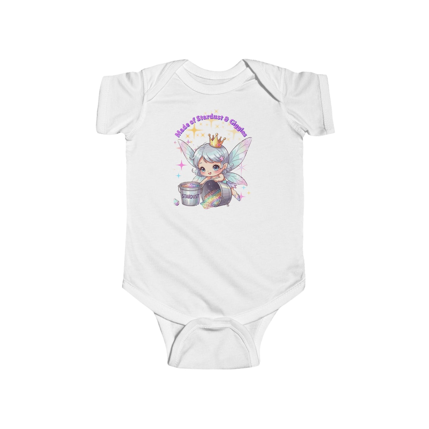 Whimsical Fairy Infant Bodysuit, Cute Baby Outfit, Adorable Gift for New Parents, Charming Baby Shower Present, Fun Wear for Little Ones