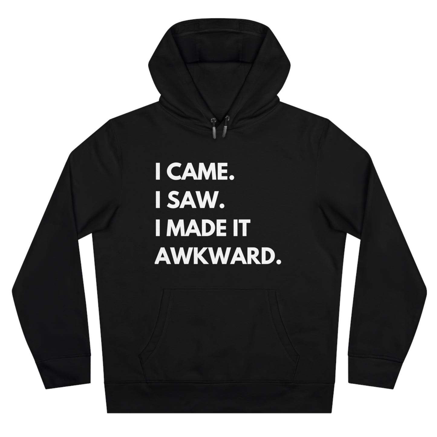 Humorous King Hooded Sweatshirt, Funny Hoodie, Gift for Friends, Casual Wear, Comfortable Sweatshirt, Unique Hoodie Design