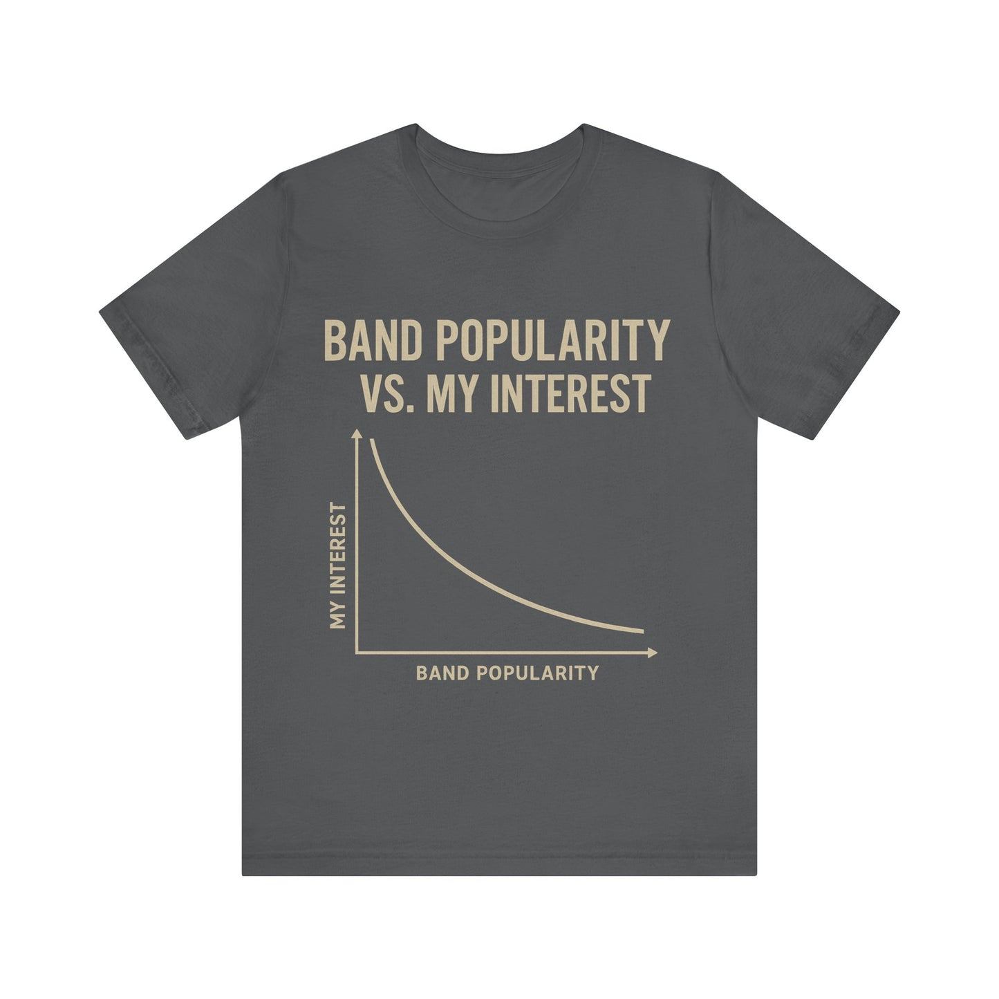 Music Snob Tshirt, Obscure Band Music Lover Gift, Funny Graphic Tee, Trendy Casual Shirt