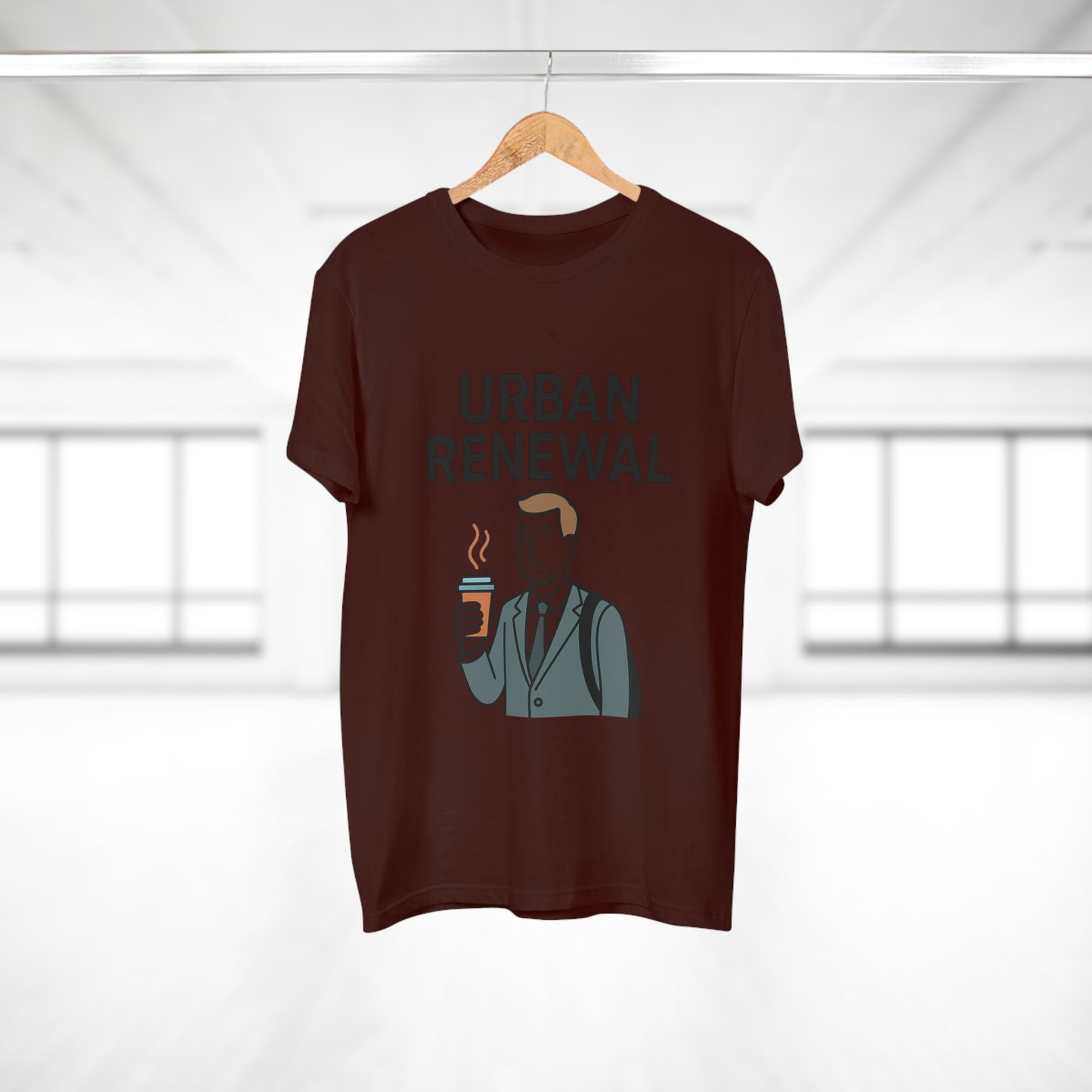 Urban Renewal Men's T-shirt - Stylish Everyday Wear, Gift for Him, Office Casual, Trendy Graphic Tee, Perfect for Events