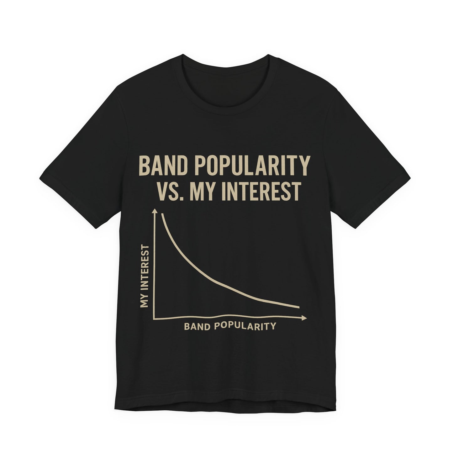 Music Snob Tshirt, Obscure Band Music Lover Gift, Funny Graphic Tee, Trendy Casual Shirt