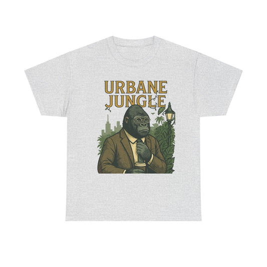 Professor Gorilla Art Tee | Urbane Jungle – Quirky City |Jungle Pun T-Shirt | Daonna Apparel