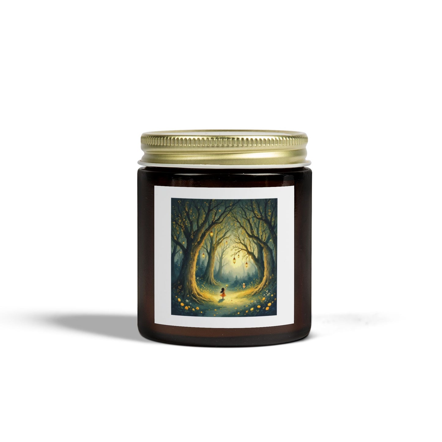 “Whispers of the Velvet Grove” - scented coconut wax candle