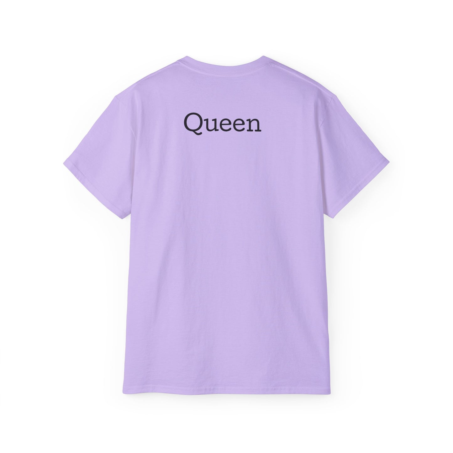 Queen Coffee Humor Tee, Unisex T-Shirt, Gift for Her, Funny Coffee Lover Shirt, Birthday Gift, Casual Everyday Wear