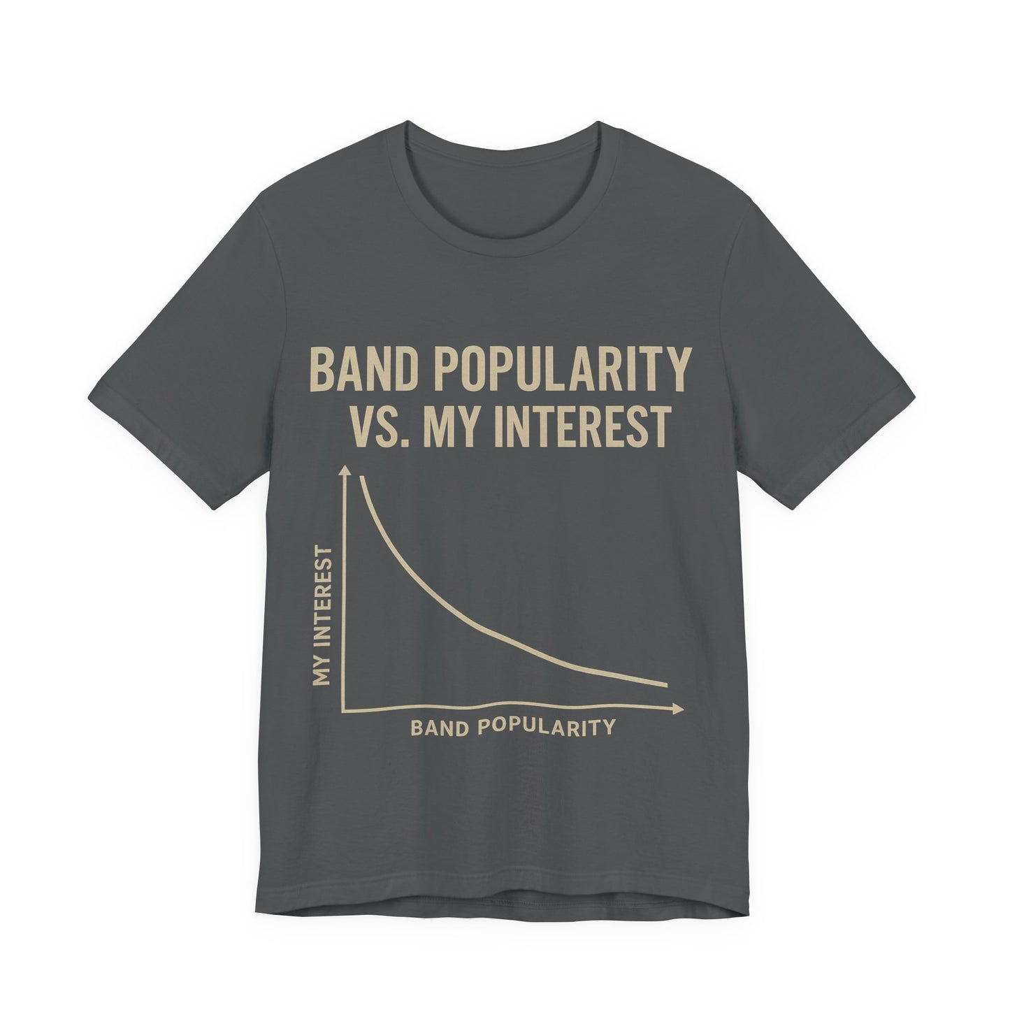 Music Snob Tshirt, Obscure Band Music Lover Gift, Funny Graphic Tee, Trendy Casual Shirt