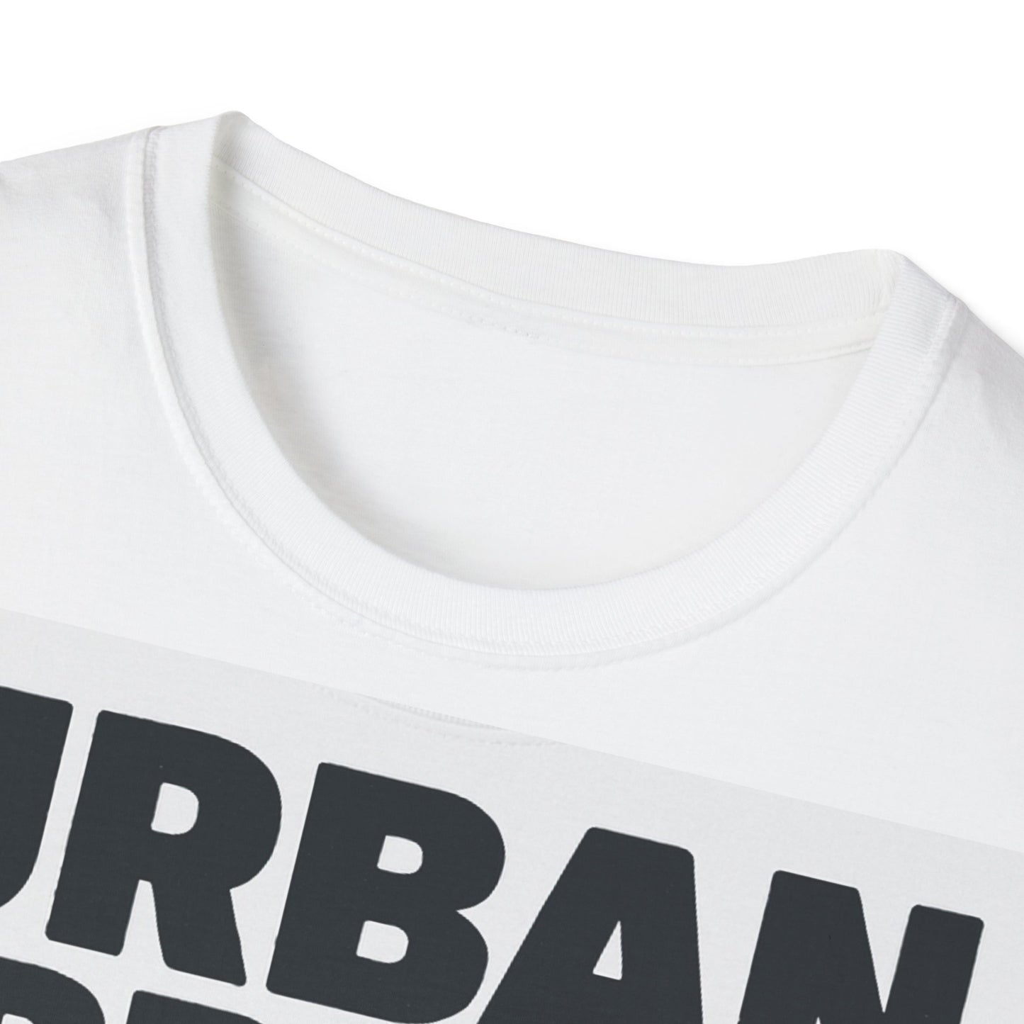 Urban Sprawl Unisex Softstyle T-Shirt - Urban Life Tee, Streetwear, Casual Wear, Gift for City Lovers, Graphic Novelty Shirt