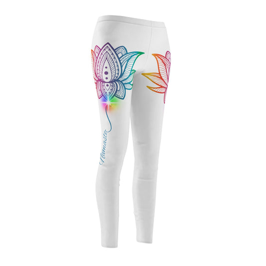 Namaste Rainbow Lotus Leggings