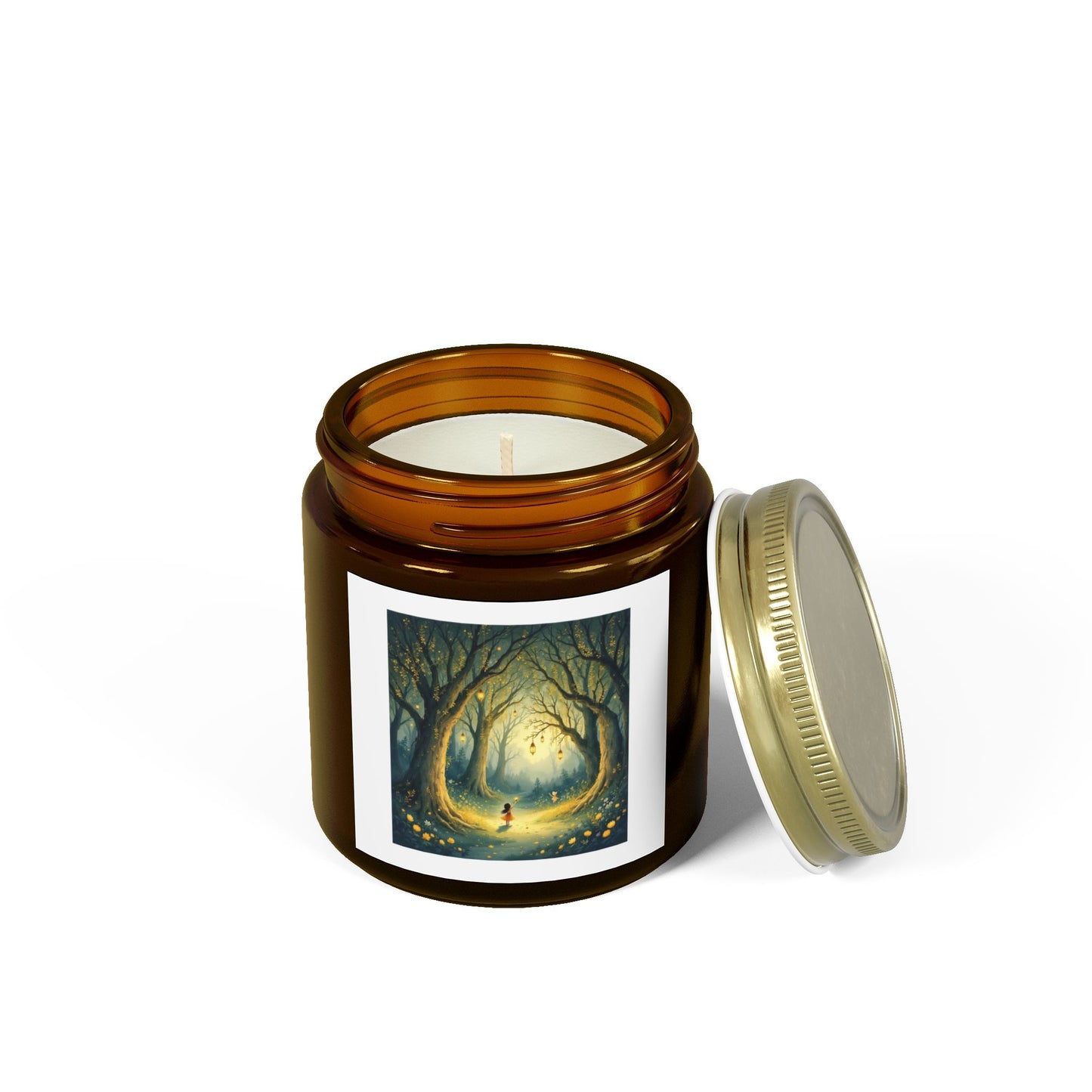 “Whispers of the Velvet Grove” - scented coconut wax candle
