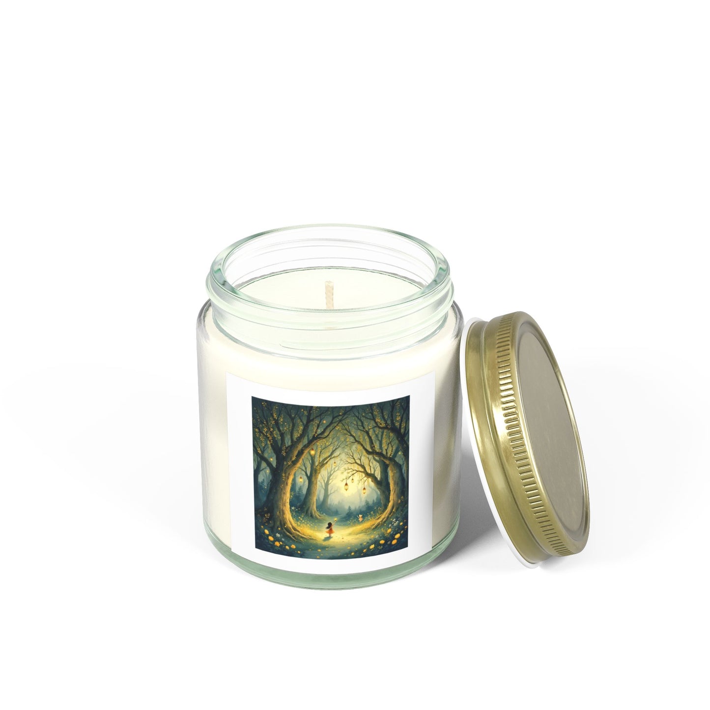 “Whispers of the Velvet Grove” - scented coconut wax candle
