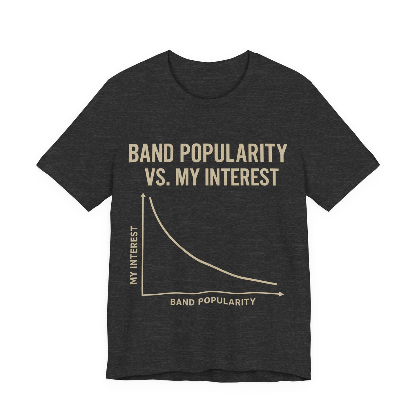 Music Snob Tshirt, Obscure Band Music Lover Gift, Funny Graphic Tee, Trendy Casual Shirt