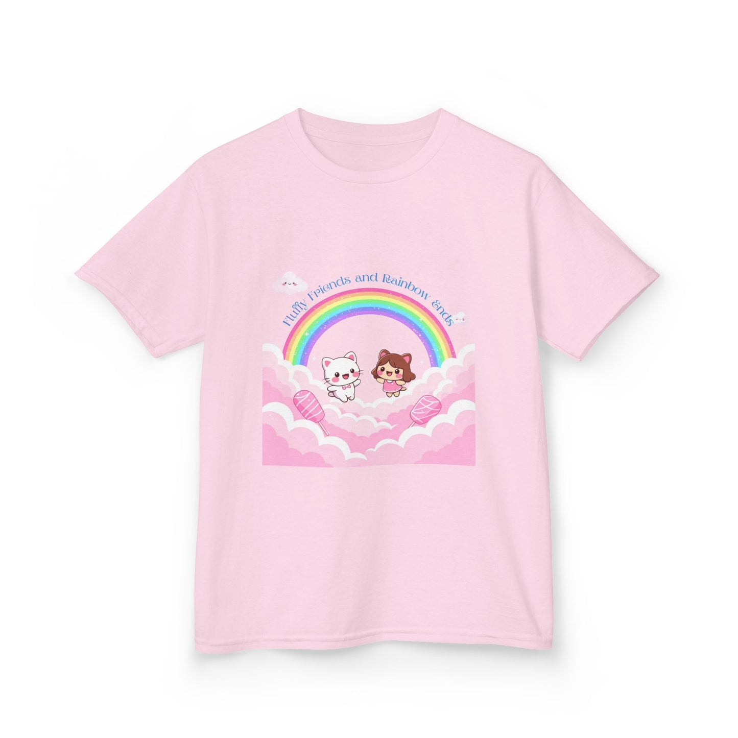 Rainbow Dreams Kids Tee, Cute Kids T-Shirt, Fun Summer Tee, Pastel Rainbow Shirt, Gift for Kids, Birthday Outfit