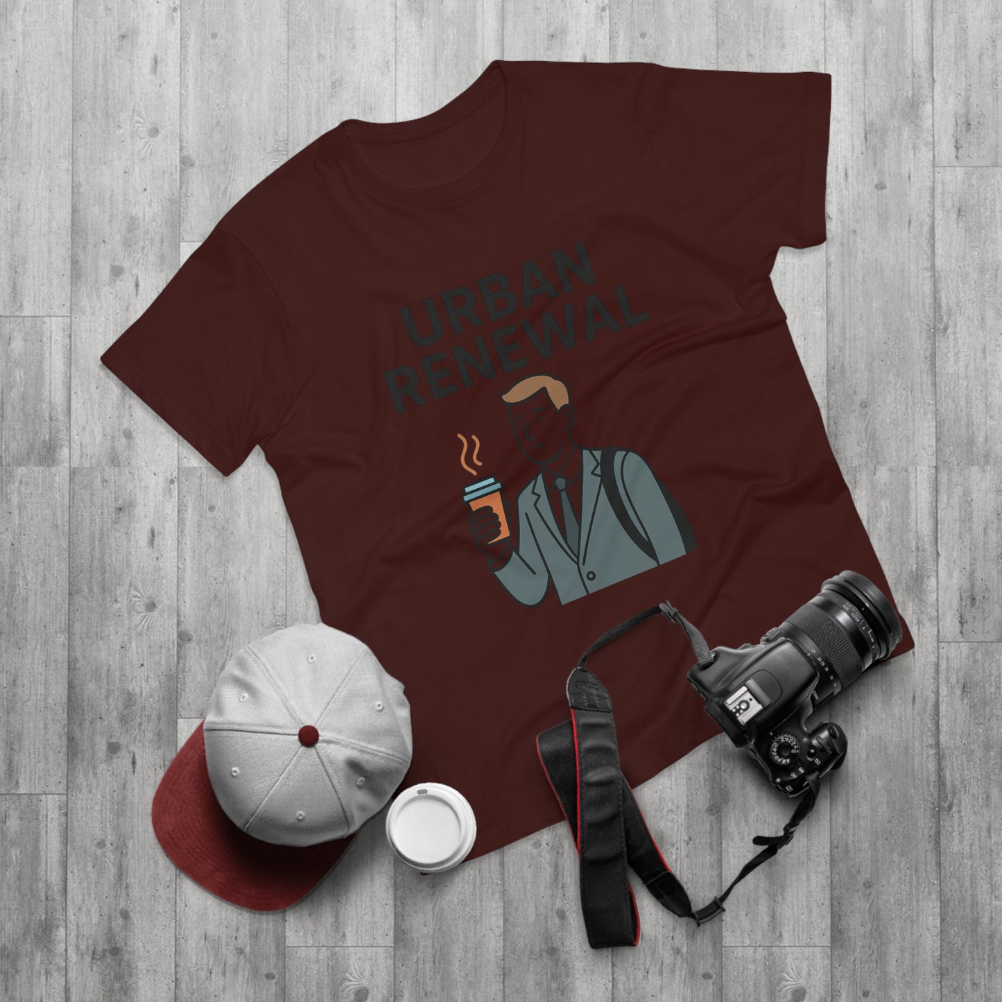 Urban Renewal Men's T-shirt - Stylish Everyday Wear, Gift for Him, Office Casual, Trendy Graphic Tee, Perfect for Events