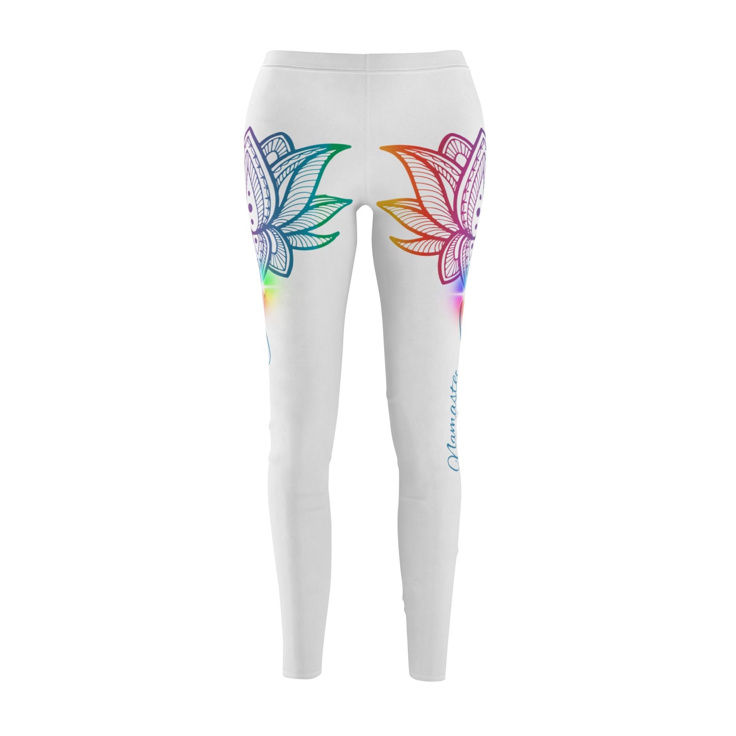 Namaste Rainbow Lotus Leggings