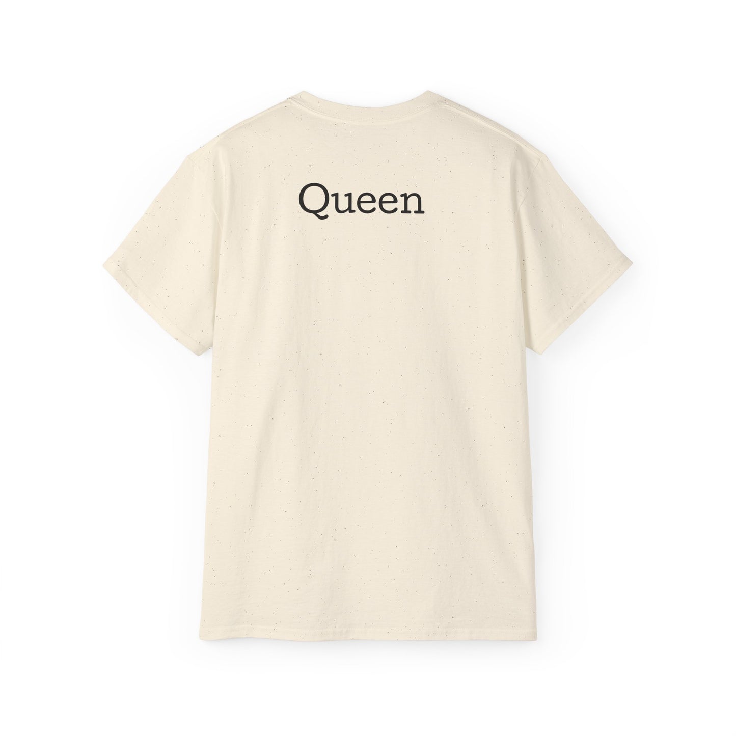 Queen Coffee Humor Tee, Unisex T-Shirt, Gift for Her, Funny Coffee Lover Shirt, Birthday Gift, Casual Everyday Wear