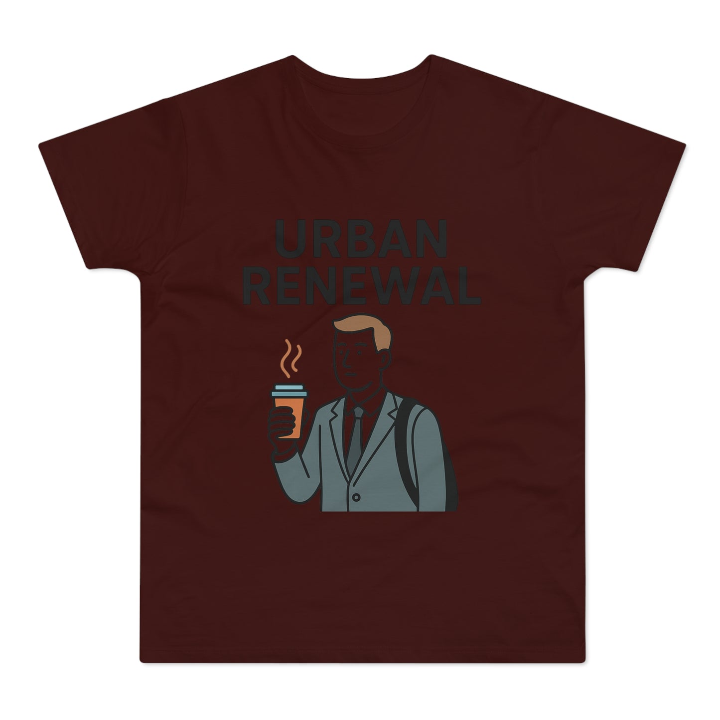 Urban Renewal Men's T-shirt - Stylish Everyday Wear, Gift for Him, Office Casual, Trendy Graphic Tee, Perfect for Events