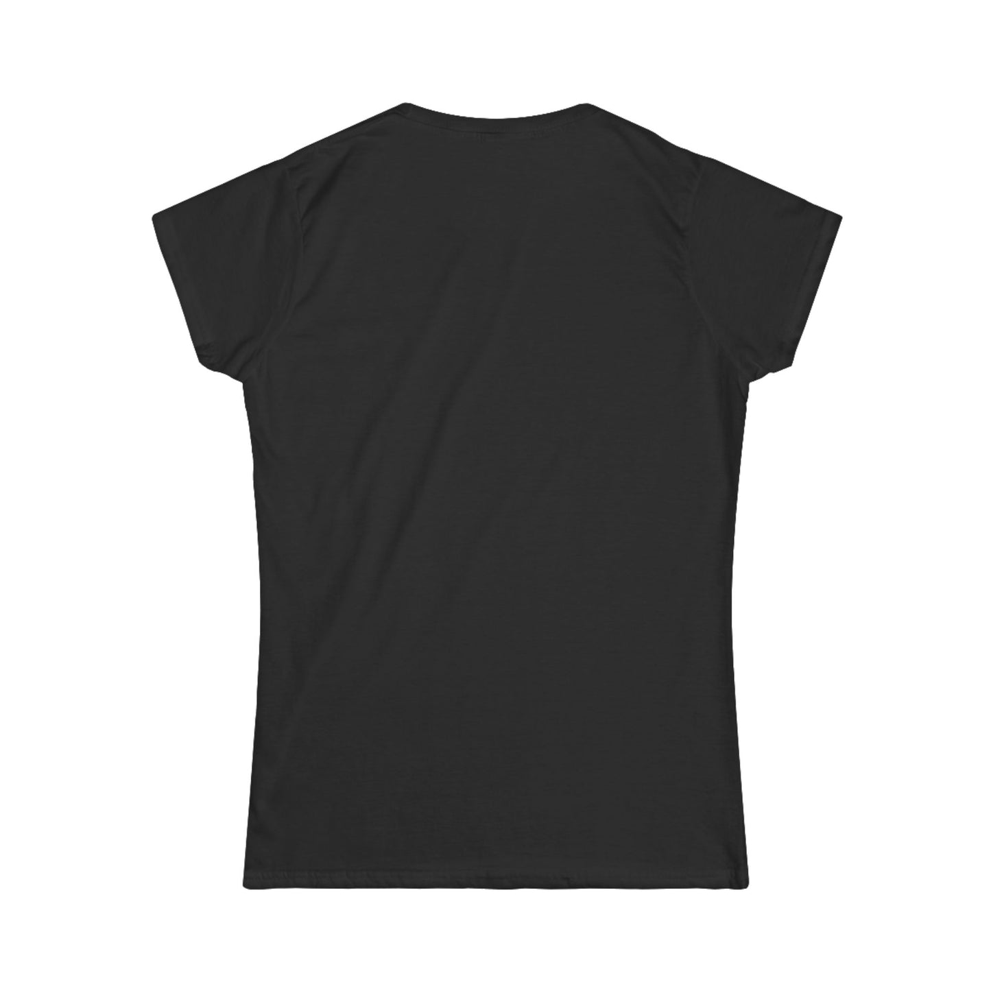Women's Softstyle Tee - Running on Coffee, Chaos & Confidence - Funny Empowerment Tee, Bold Statement Shirt for Multitaskers, Go-Getters,