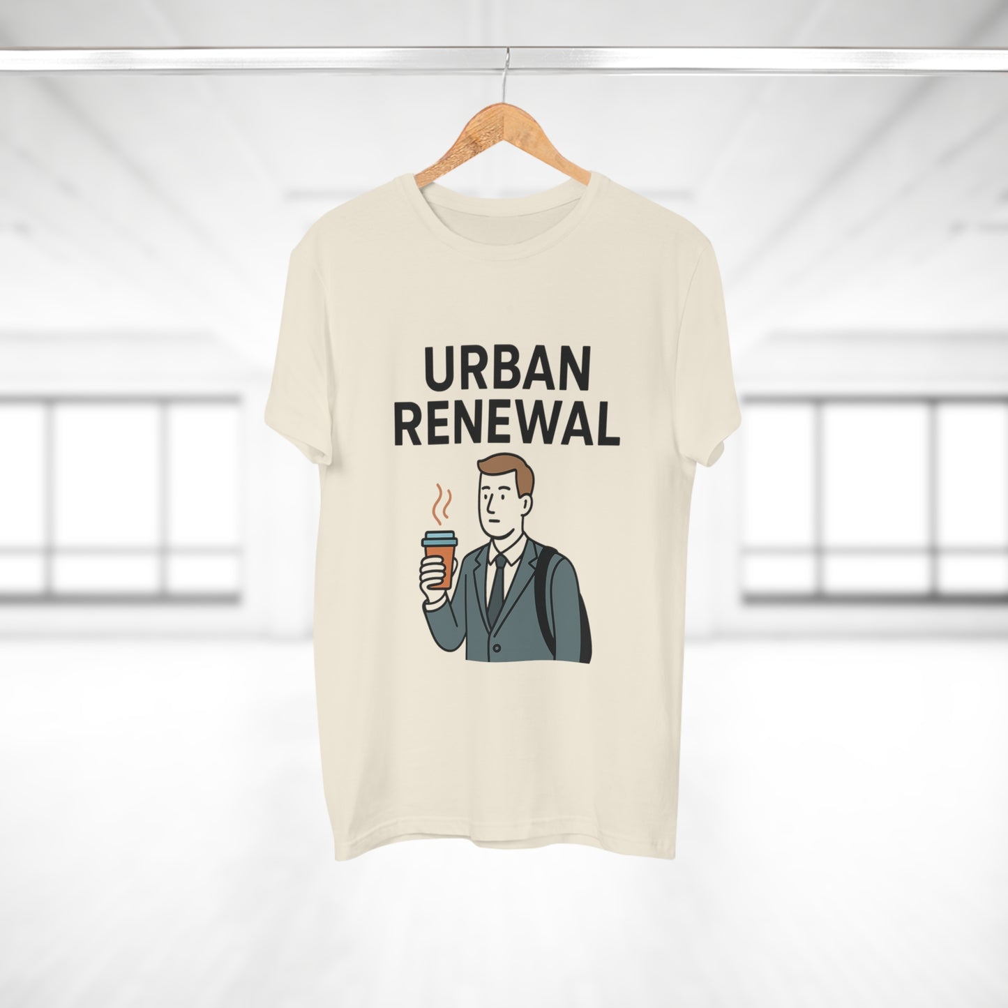 Urban Renewal Men's T-shirt - Stylish Everyday Wear, Gift for Him, Office Casual, Trendy Graphic Tee, Perfect for Events