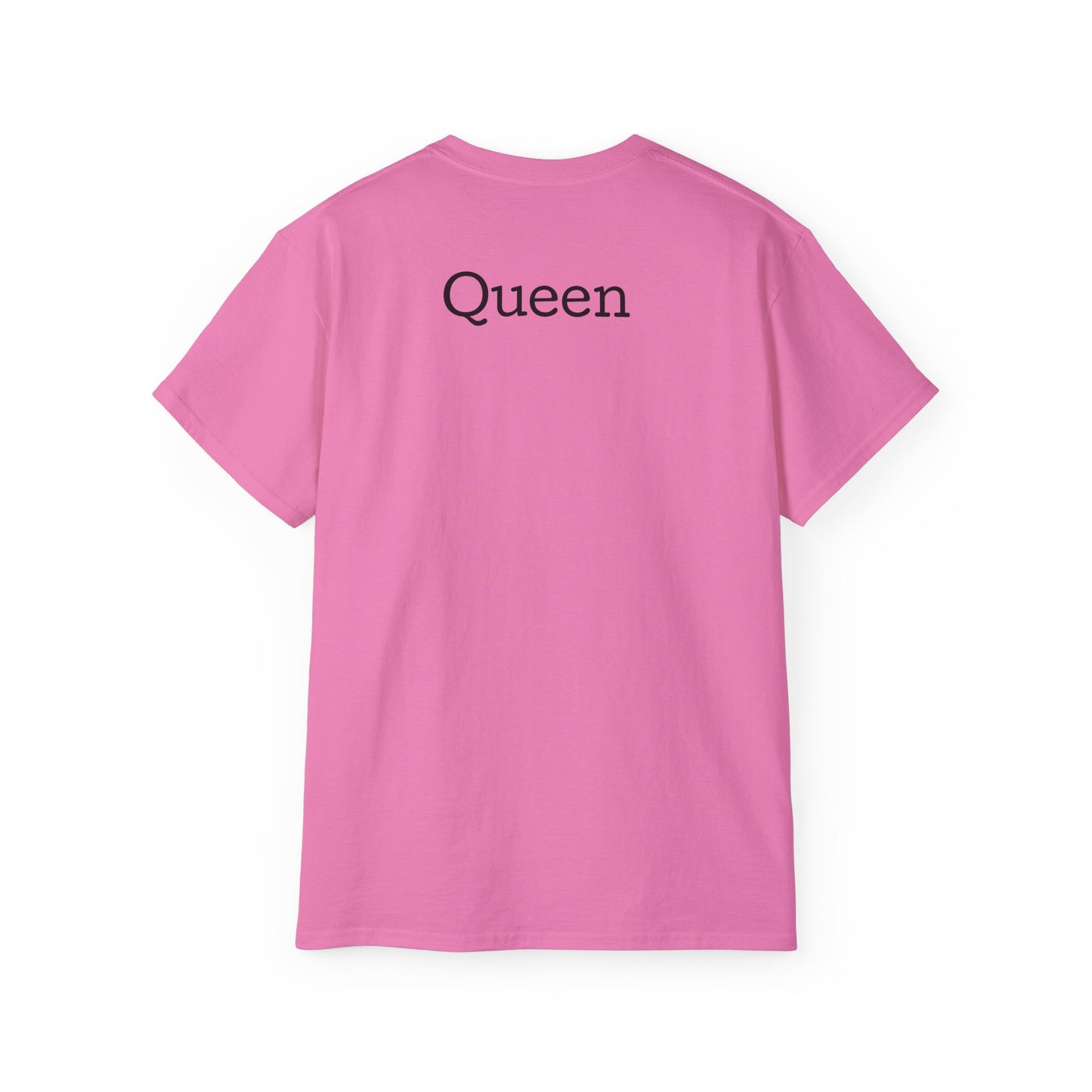 Queen Coffee Humor Tee, Unisex T-Shirt, Gift for Her, Funny Coffee Lover Shirt, Birthday Gift, Casual Everyday Wear