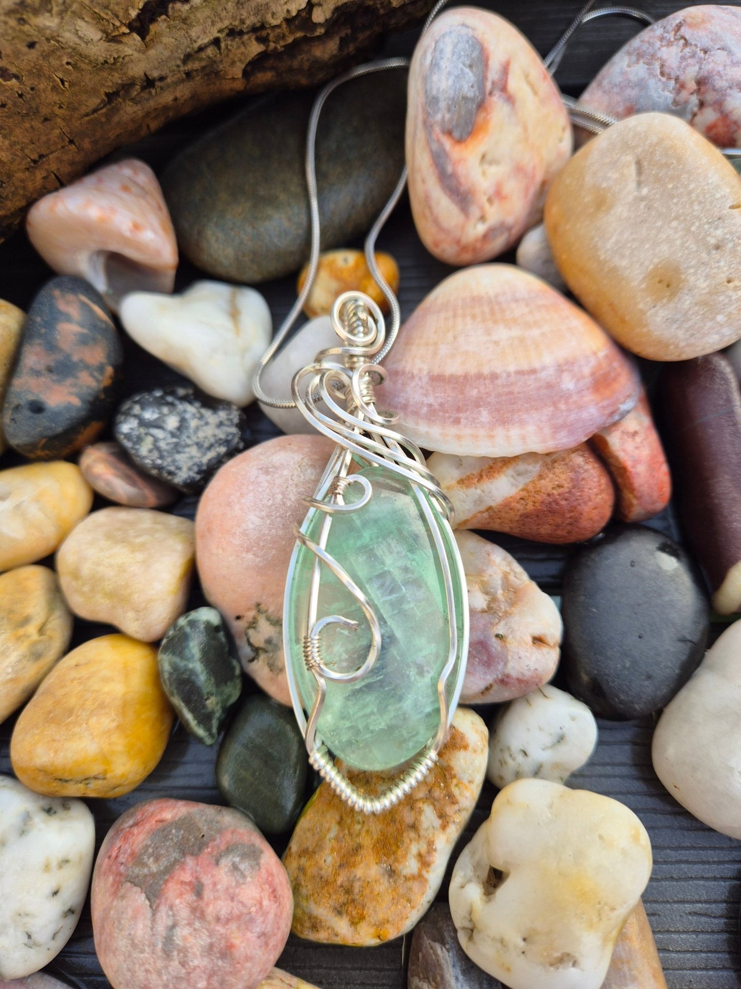 Aquamarine Pendant - Daonna Designs