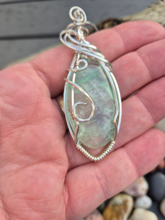 Aquamarine Pendant - Daonna Designs