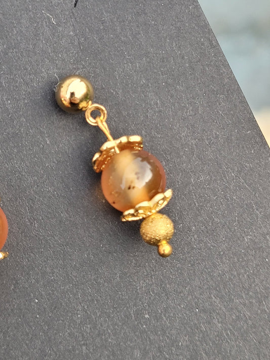 Carnelian Earrings - Daonna Designs