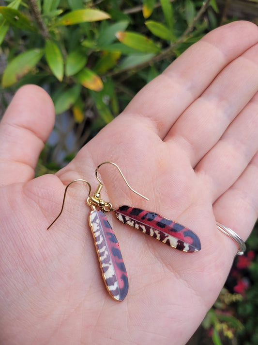 Kaia Feather Earrings - Daonna Designs