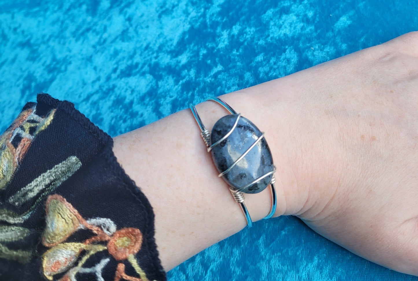 Larvikite Cuff - Daonna Designs