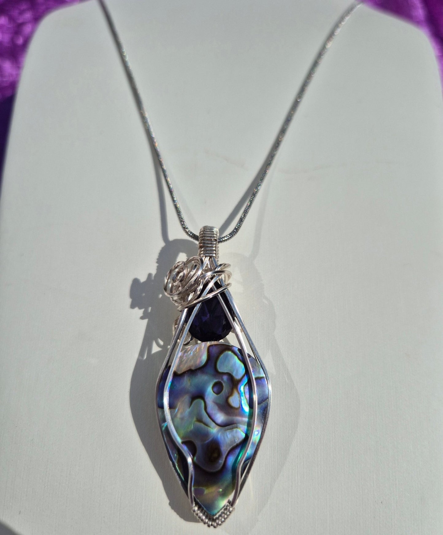Paua Shell Necklace - Daonna Designs