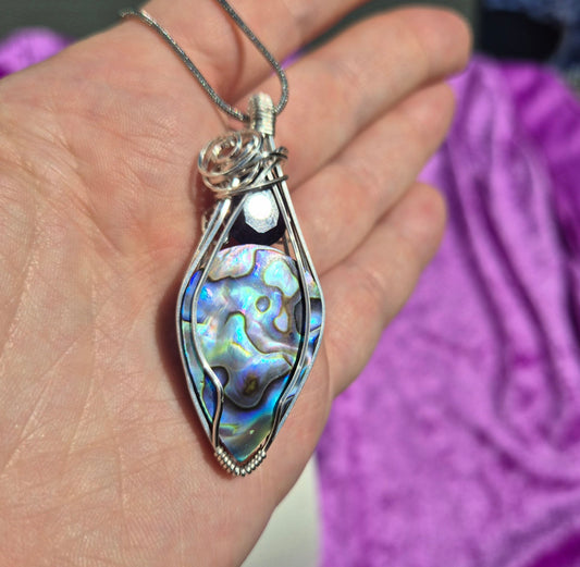 Paua Shell Necklace - Daonna Designs