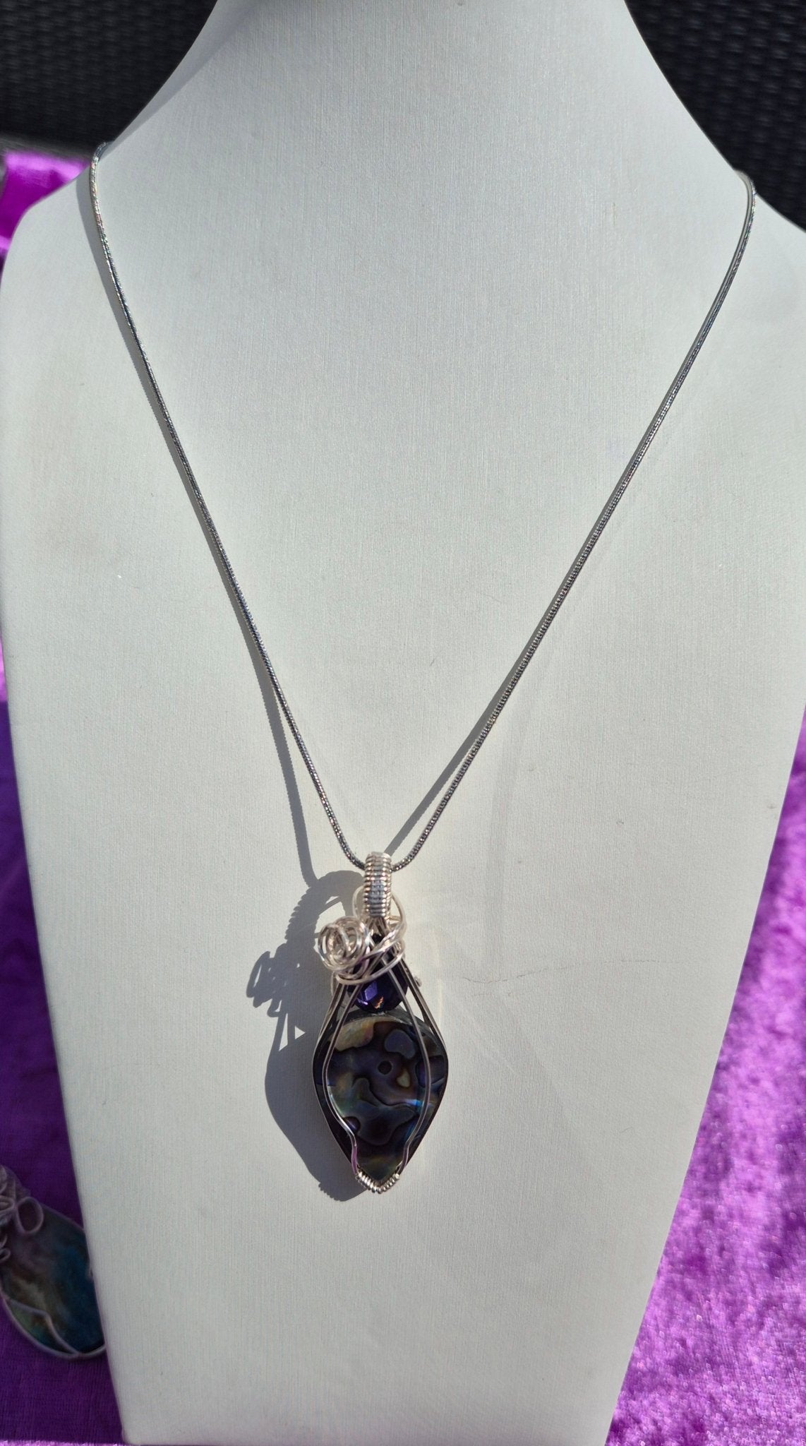 Paua Shell Necklace - Daonna Designs