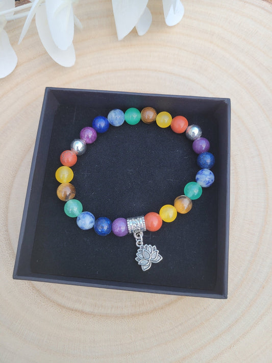 Rainbow Chakra Bracelet - Daonna Designs