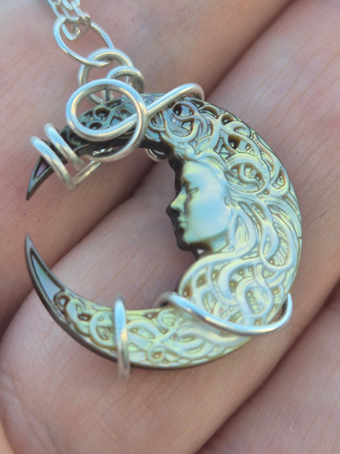 Rhea Moon Necklace - Daonna Designs