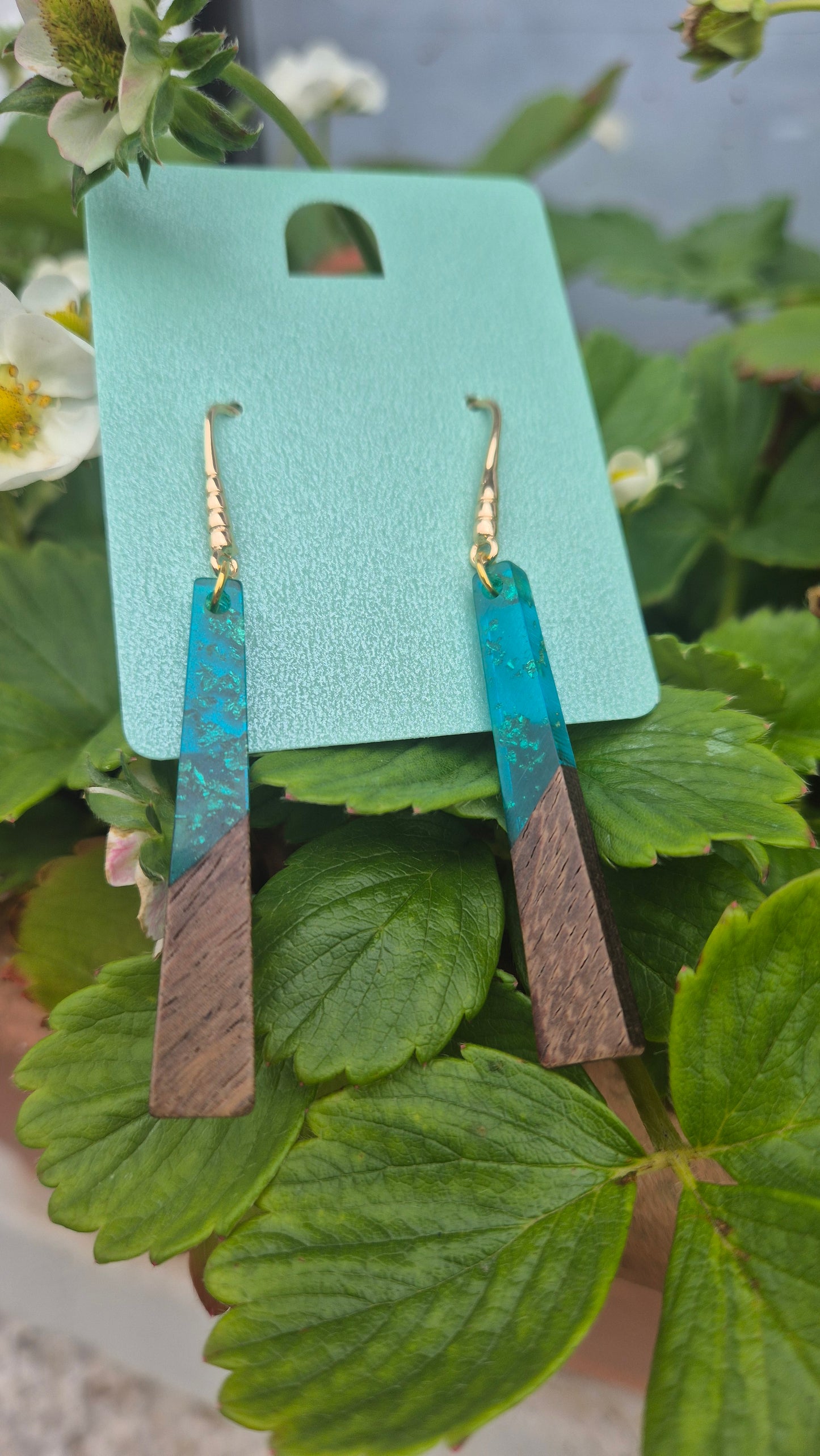 Gráinne Earrings - Emerald