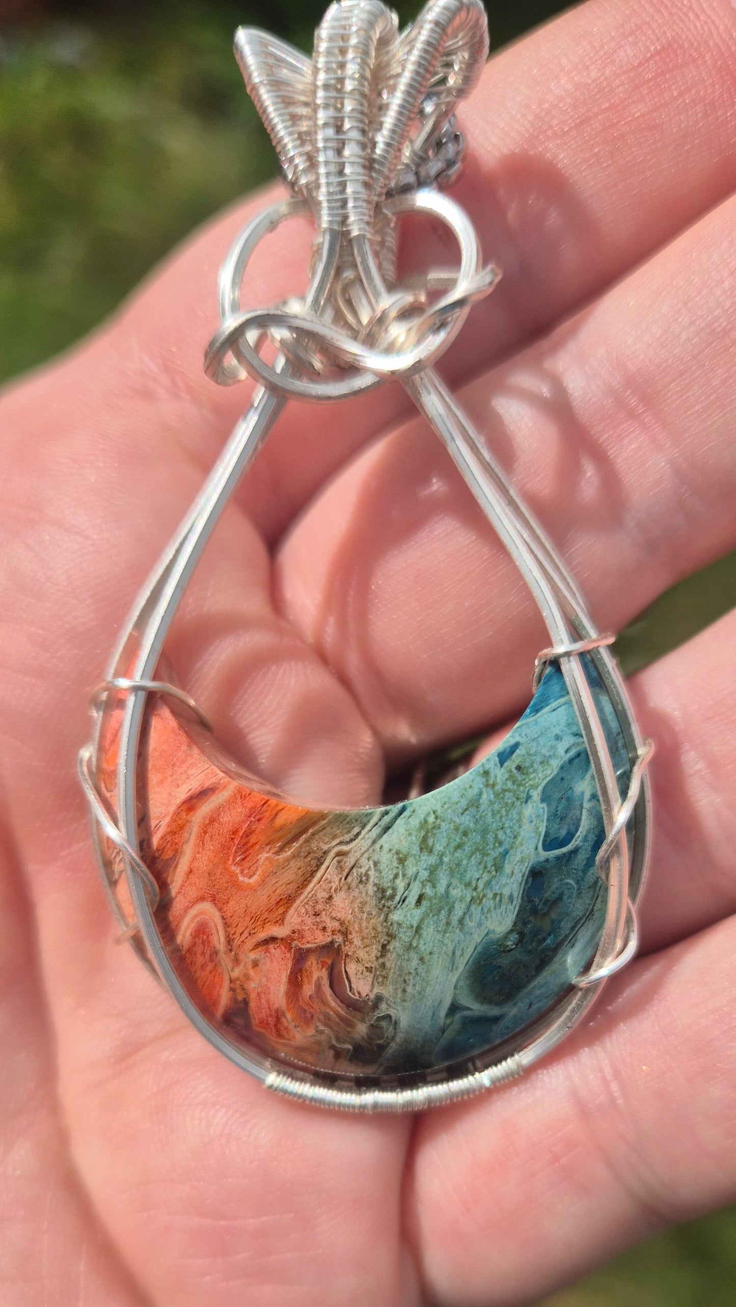 Palm Root Pendant