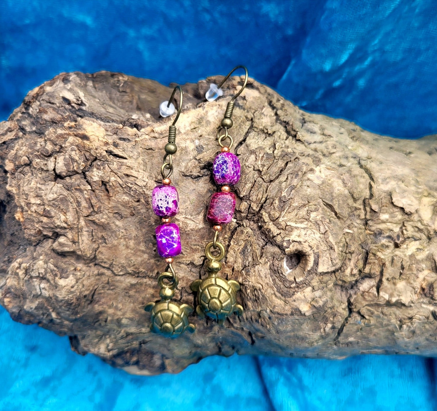 Sea Sediment Turtle Earrings - Daonna Designs