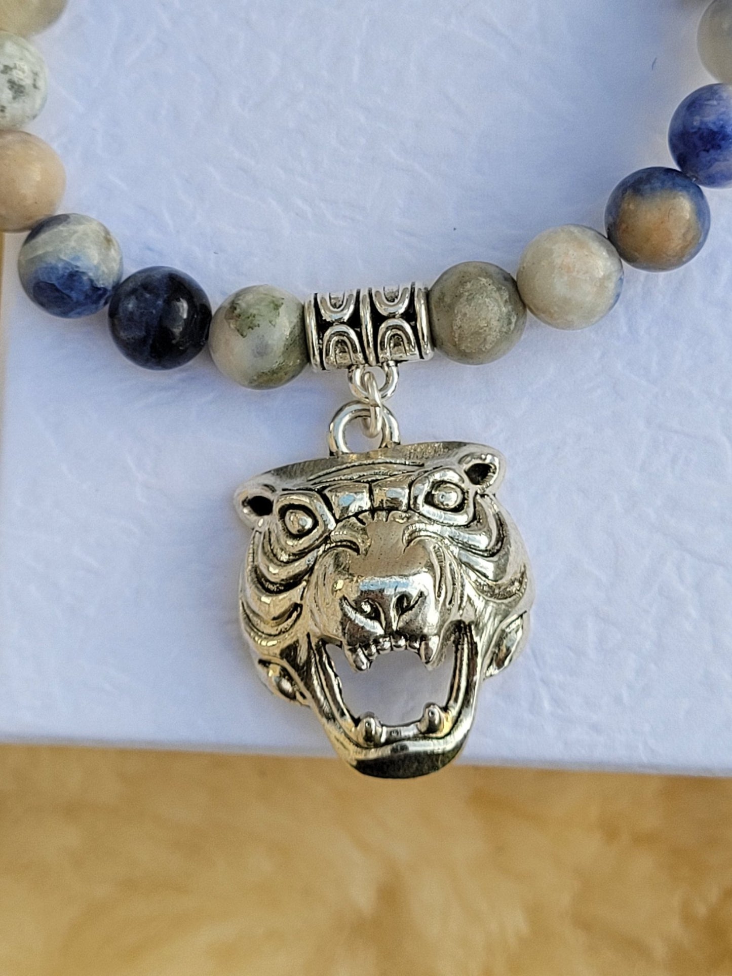 Sodalite Tiger Bracelet - Daonna Designs