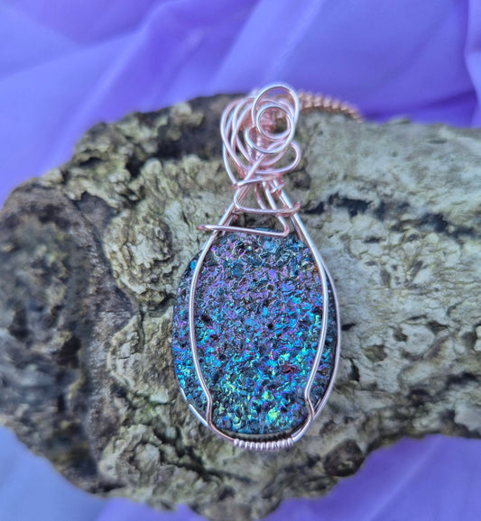 Titanium Druzy Necklace - Daonna Designs