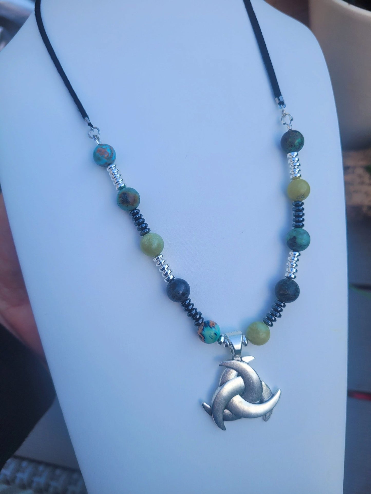Trifecta Crescent Pendant - Daonna Designs