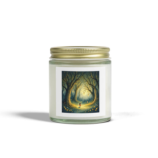 “Whispers of the Velvet Grove” - scented coconut wax candle
