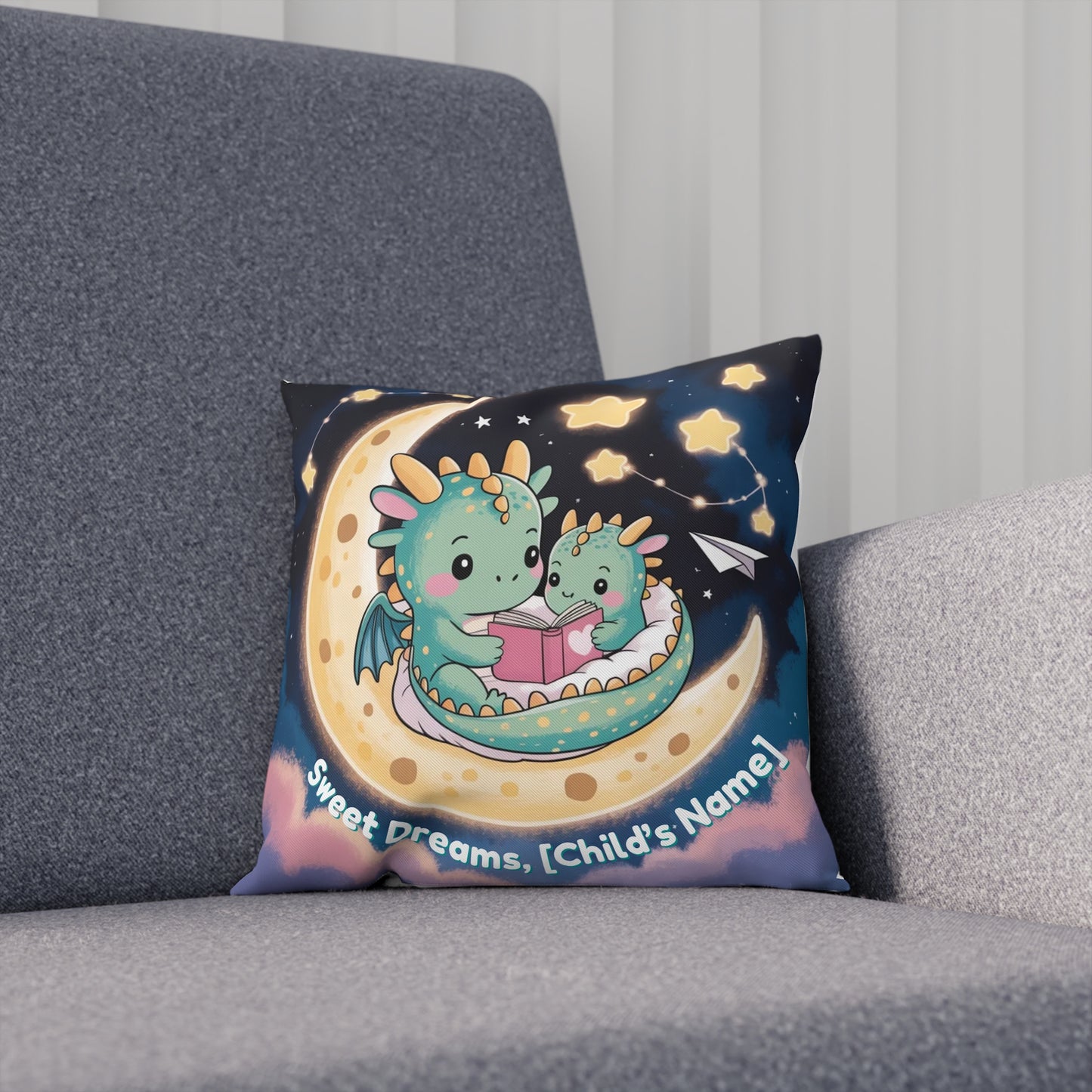 Kids' Dragon Pillow