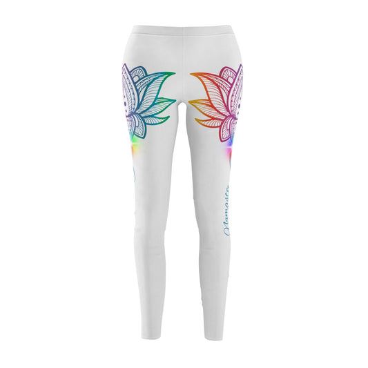 Namaste Rainbow Lotus Leggings