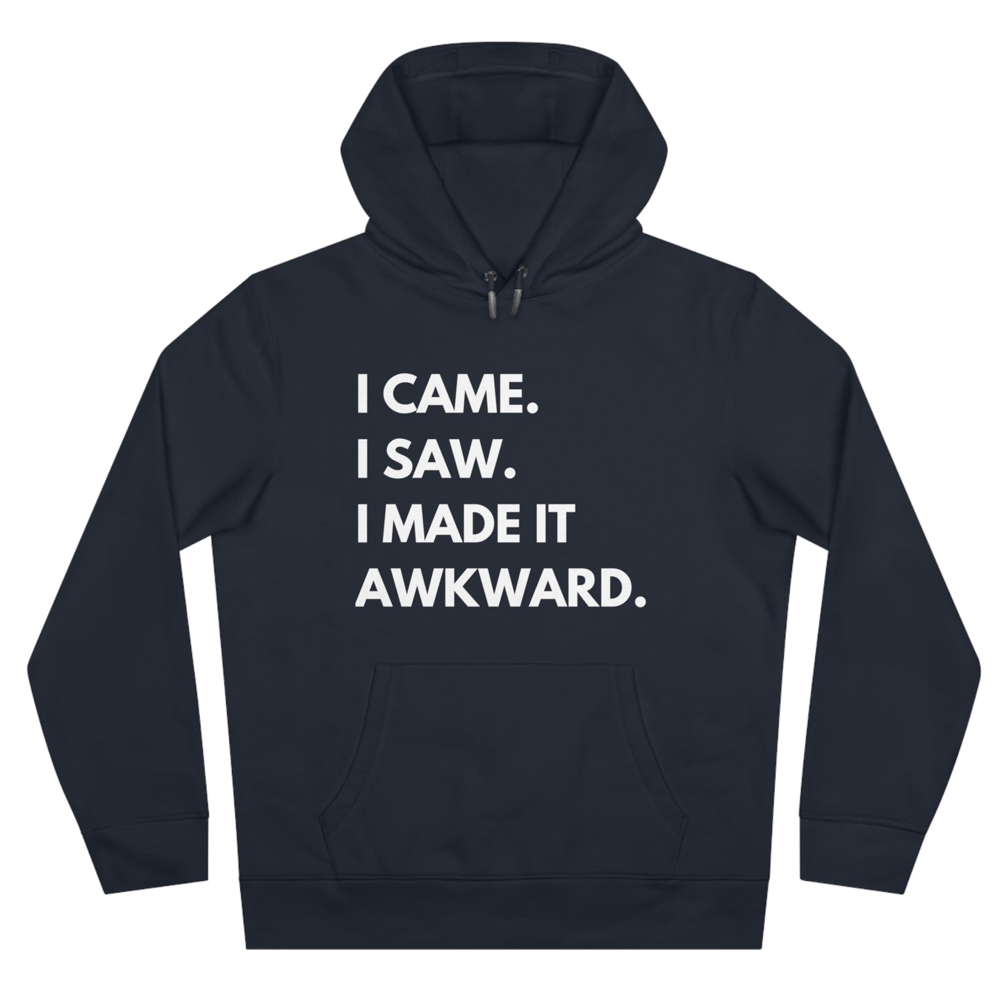 Humorous King Hooded Sweatshirt, Funny Hoodie, Gift for Friends, Casual Wear, Comfortable Sweatshirt, Unique Hoodie Design