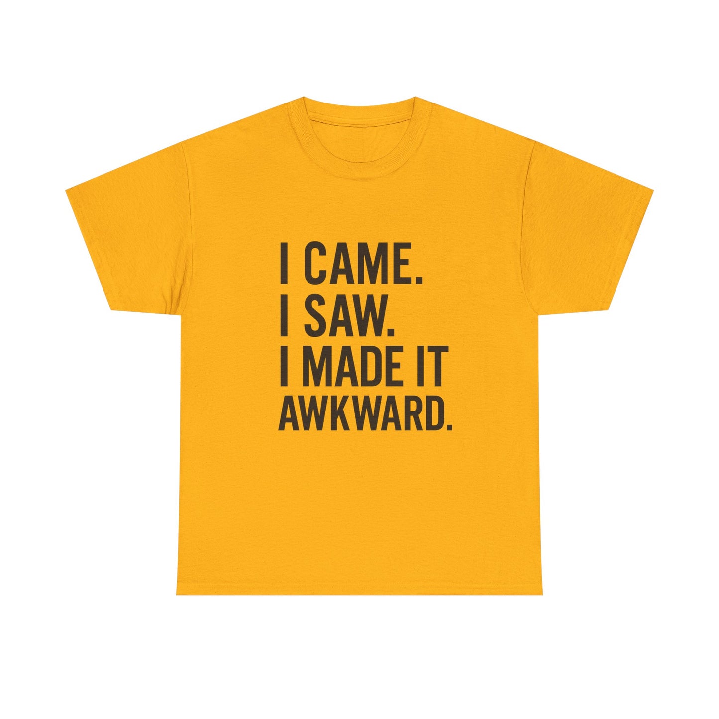 Awkward Humor Tee | Funny Statement T-Shirt, Gift for Friends, Casual Wear, Unisex Cotton Tee, Perfect for Parties