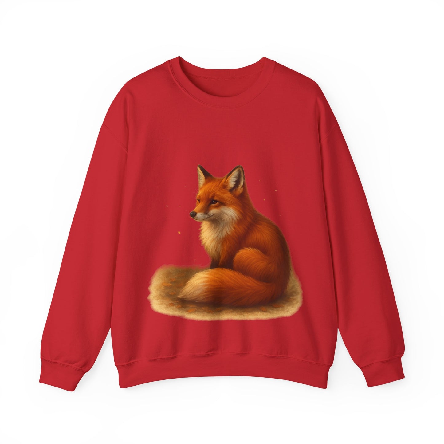 Cozy Fox Sweatshirt, Cute Animal Crewneck, Gift for Animal Lovers, Casual Fall Apparel, Art-Inspired Clothing