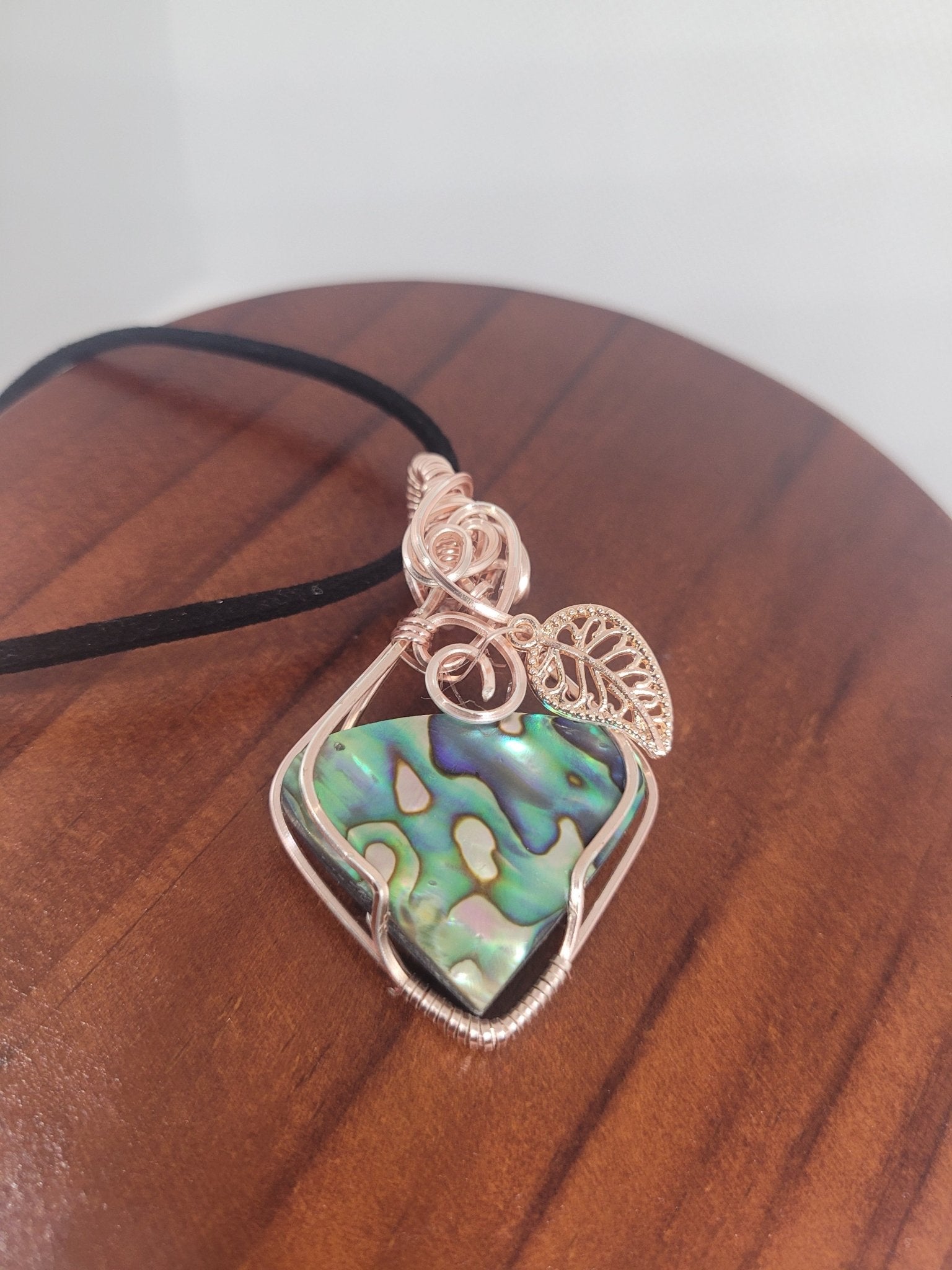 Abalone Shell in Rose Gold - Daonna Designs