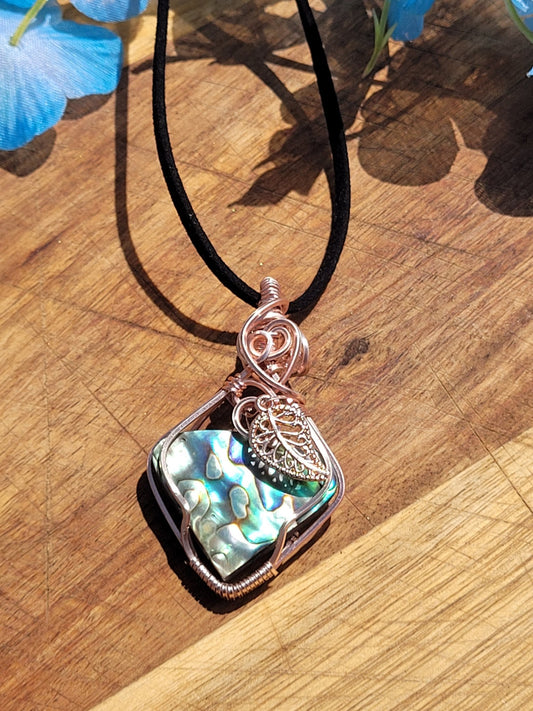 Abalone Shell in Rose Gold - Daonna Designs