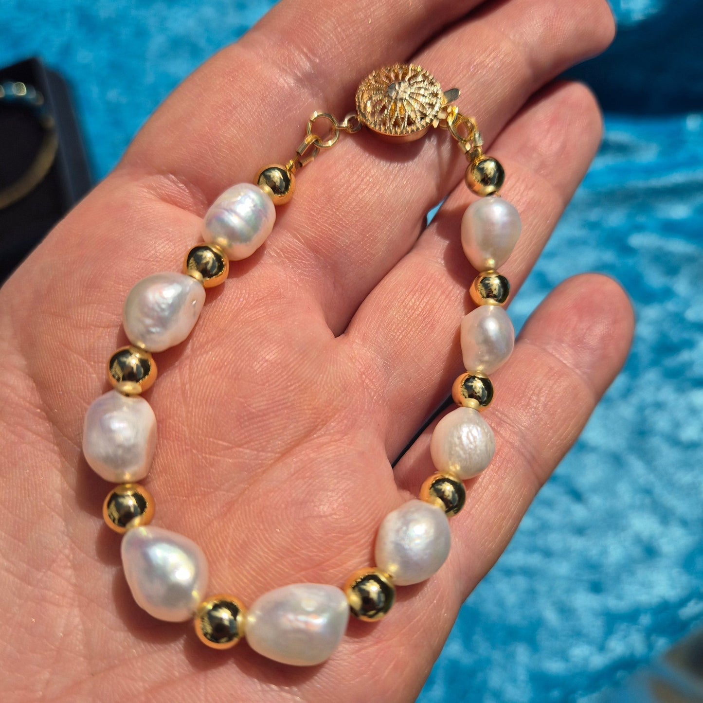 Aphrodite Pearl Bracelet - Daonna Designs