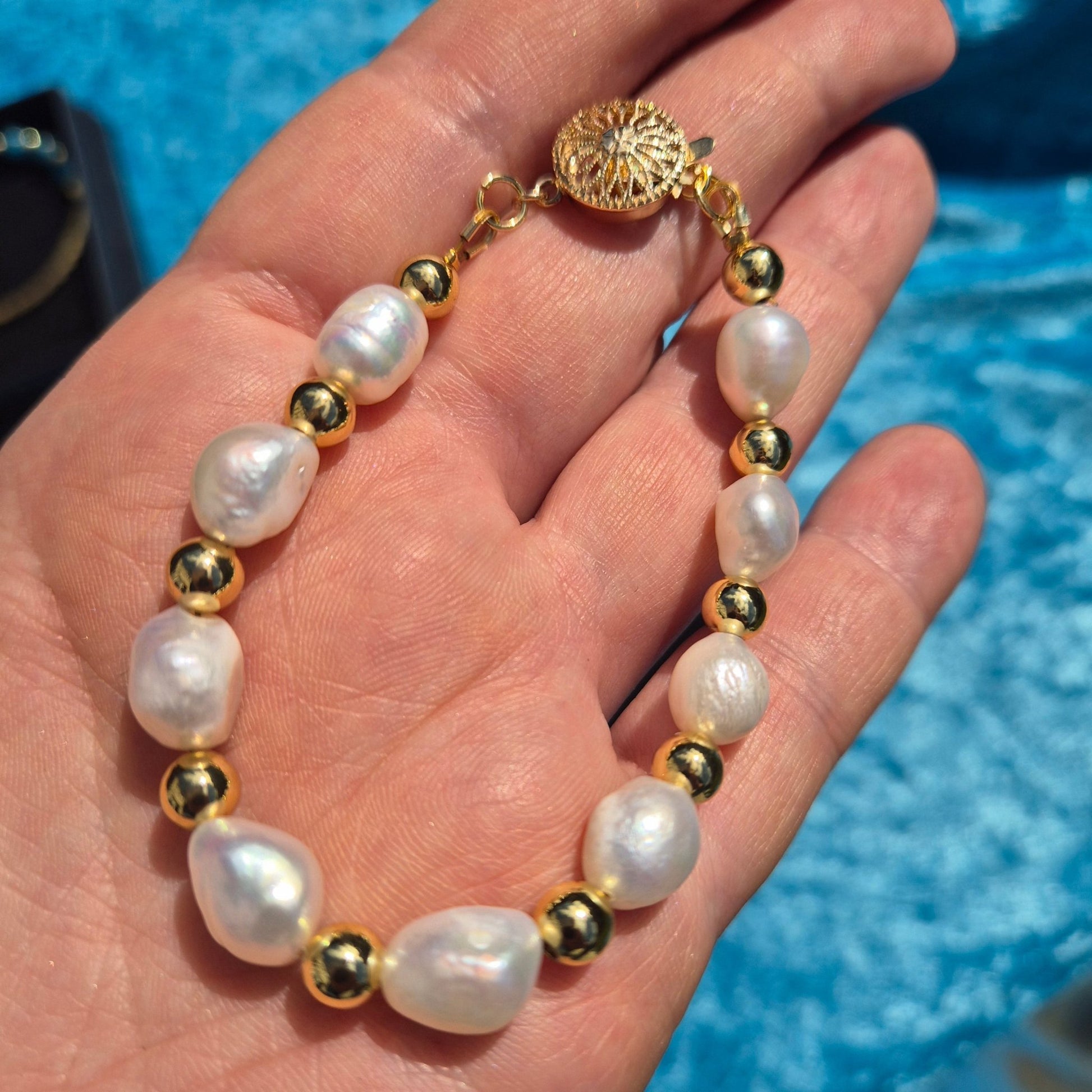 Aphrodite Pearl Bracelet - Daonna Designs