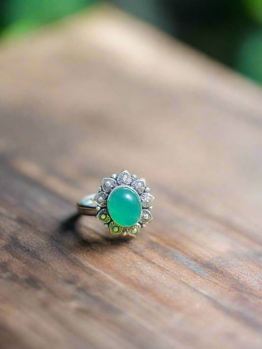 Aventurine Ring - Size S - Daonna Designs