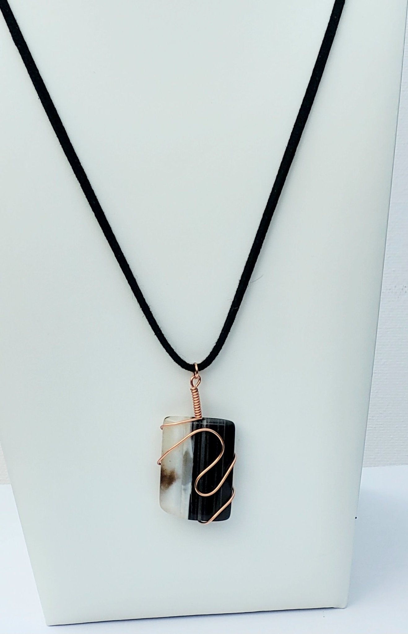 Banded Agate Necklace - Daonna Designs